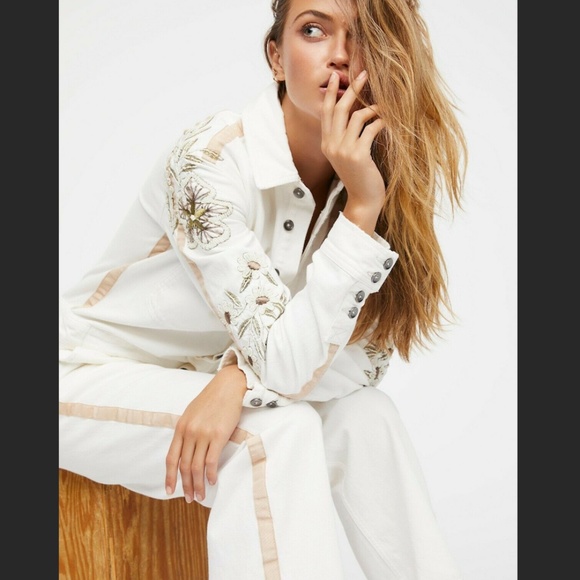 Free People Embellished Beaded Jumpsuit - Picture 3 of 9